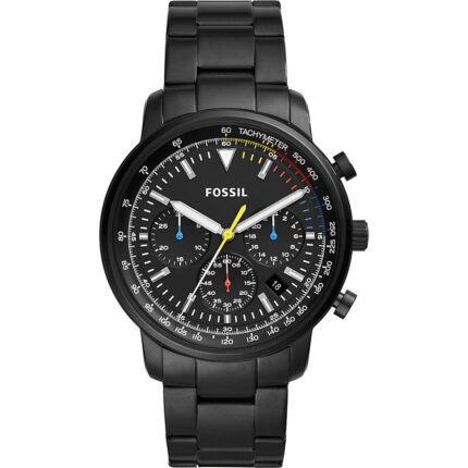 Fossil Goodwin chronograaf zwart roestvrij stalen horloge 44 mm FS5413
