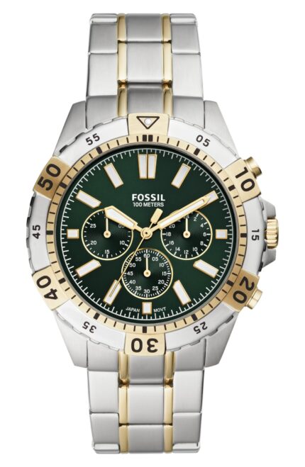 Fossil Heren Garrett chronograaf roestvrij stalen horloge FS5622