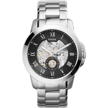 Fossil Heren ME3055 'Grant' multifunctioneel automatisch roestvrijstalen horloge
