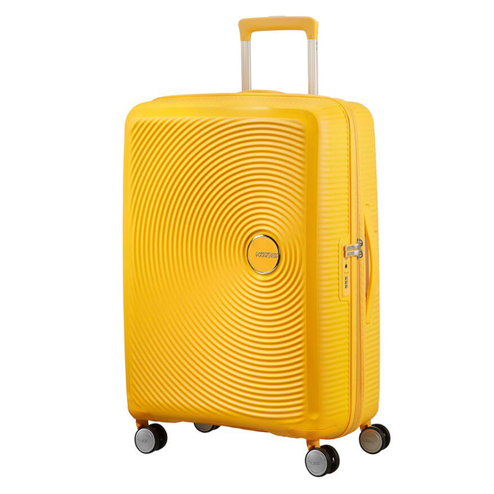 Geel-American-Tourister-Soundbox-Spinner-67-Expandable-Golden-Yellow
