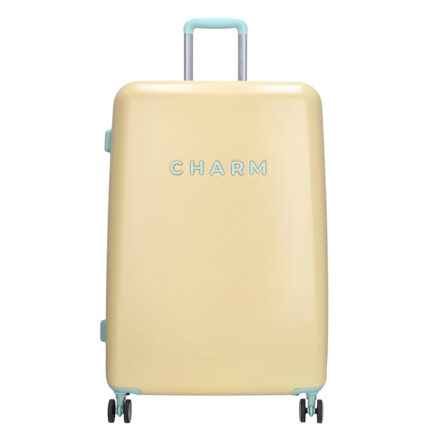Geel Charm London Travel Trolley L Zacht Geel