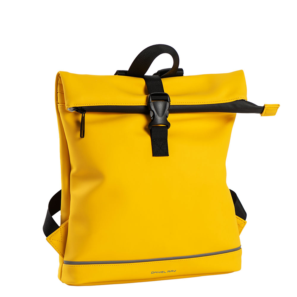 Geel-Daniel-Ray-Jefferson-Rolltop-Rugtas-S-Waterproof-Geel