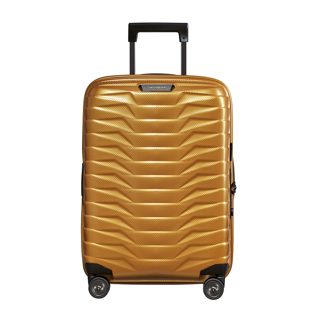 Geel-Samsonite-Proxis-Spinner-5540-Expandable-Honey-Gold
