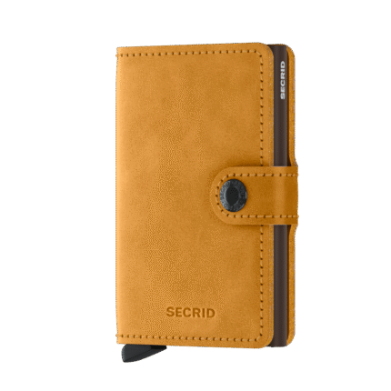 Geel Secrid Mini Wallet Portemonnee Vintage Ochre