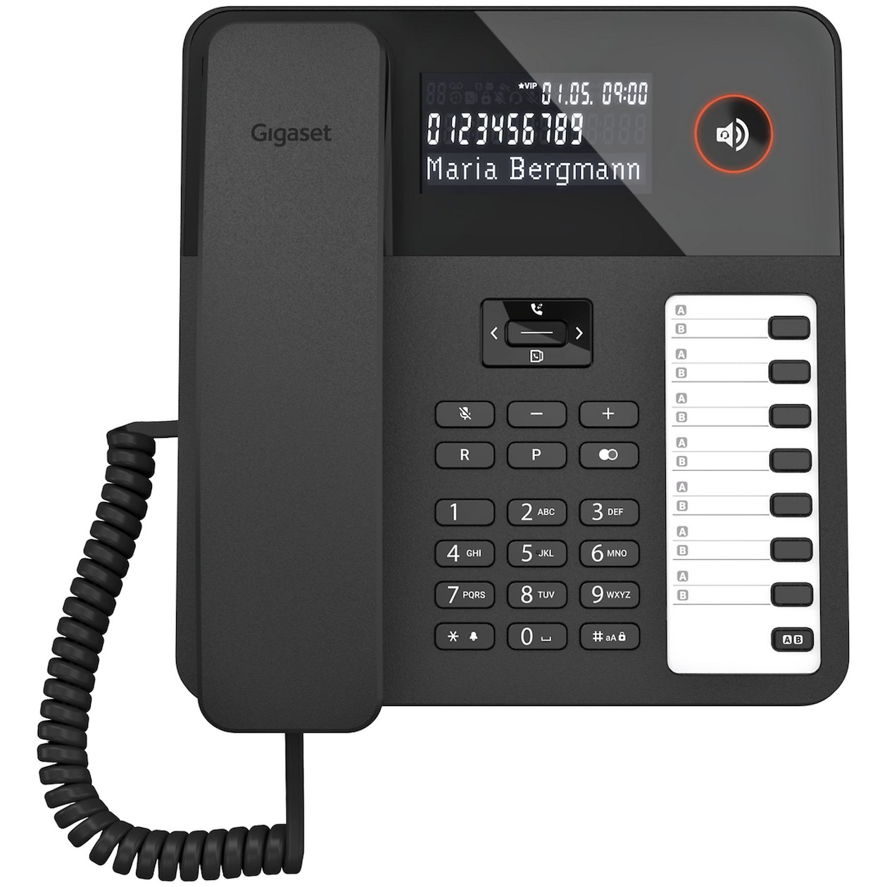 Gigaset-DESK600-Huistelefoon-Zwart