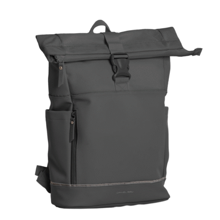Grijs Daniel Ray Pittsburgh Rolltop Rugtas Coated 15,6" Donker Grijs