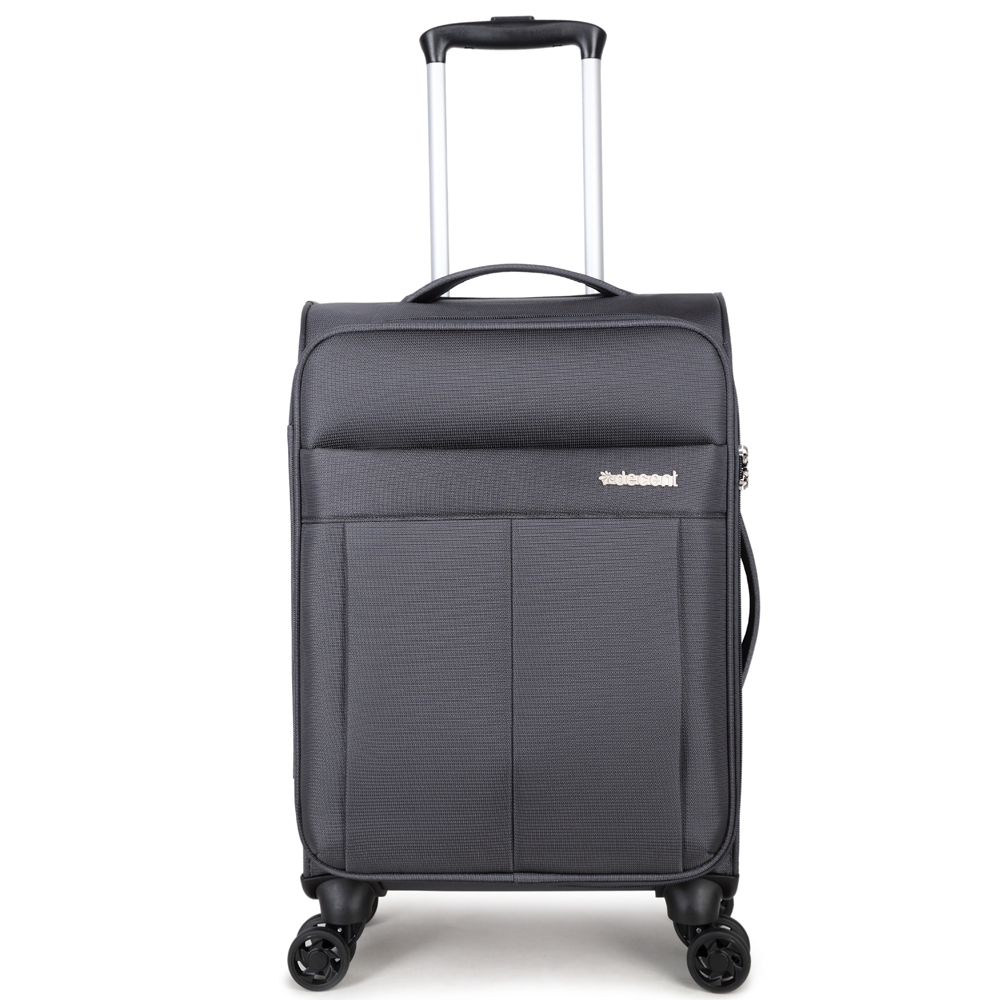 Grijs-Decent-D-Upright-Handbagage-Spinner-55-Grey
