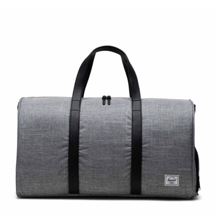 Grijs Herschel Novel Duffle Reistas Raven Crosshatch