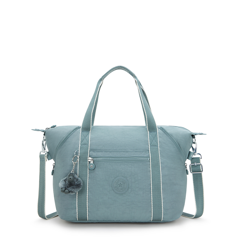 Grijs-Kipling-Art-Handtas-Relaxed-Grey