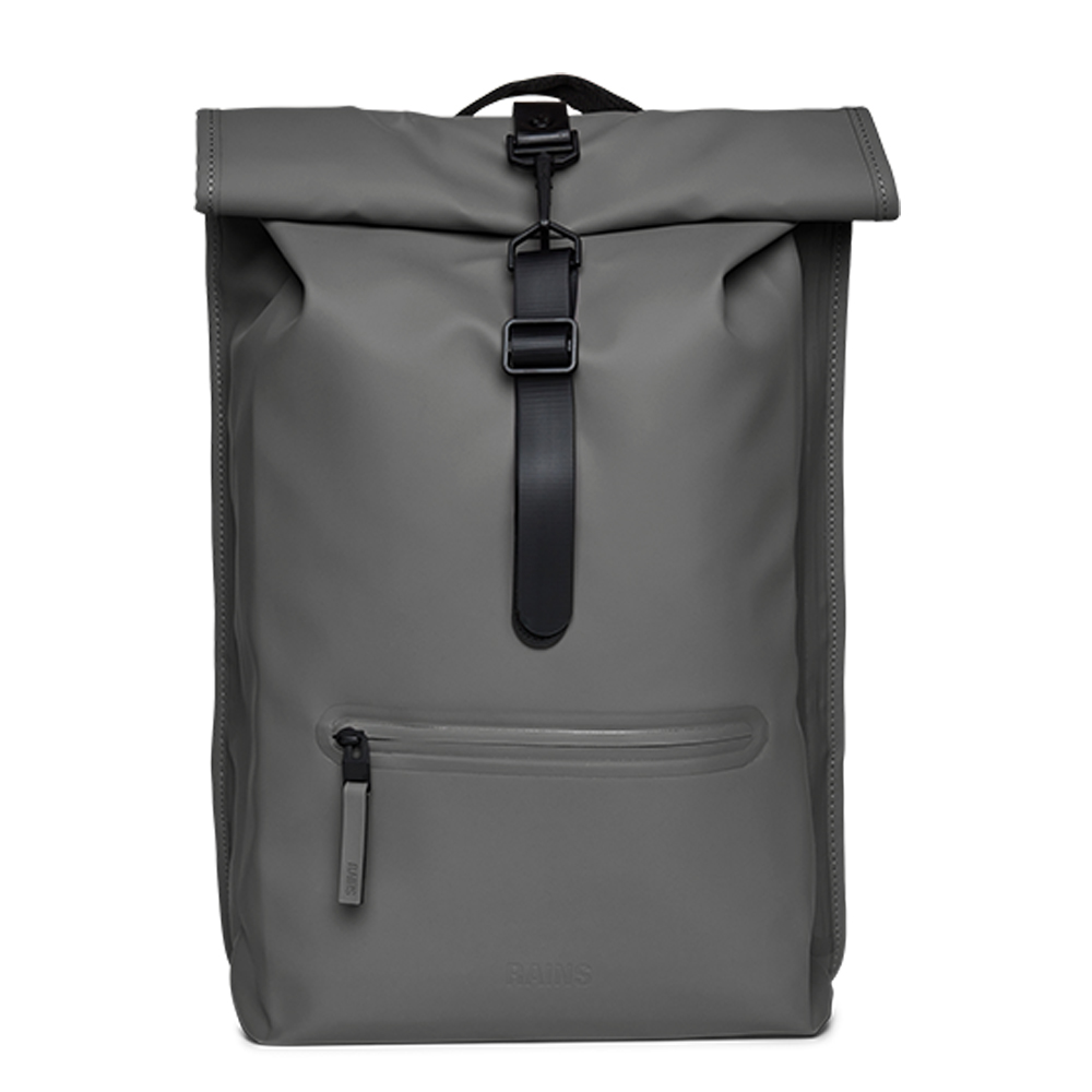 Grijs-Rains-Rolltop-16-Rucksack-Grey