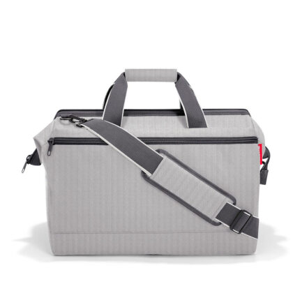 Grijs Reisenthel Allrounder L Pocket Reistas Herringbone Grey