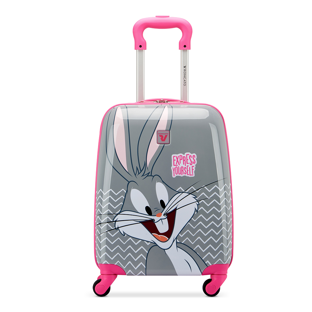 Grijs-Roncato-Looney-Tunes-Kids-Baby-Trolley-44-cm-Bugs-Bunny-Grey