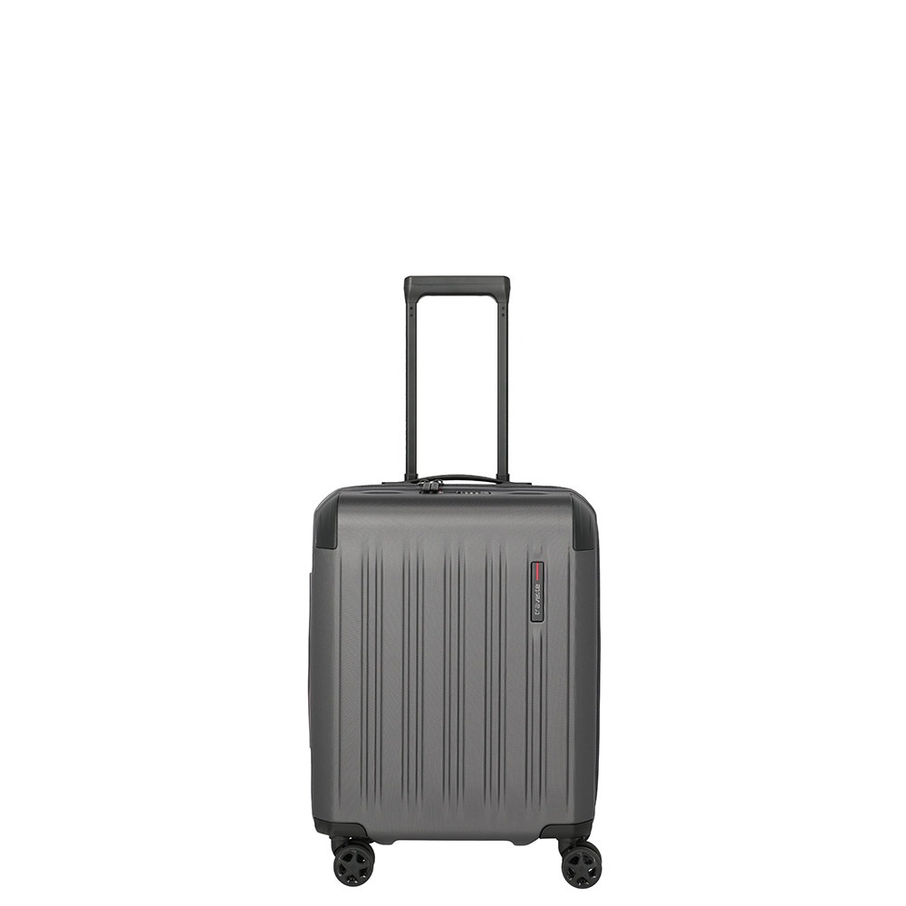 Grijs-Travelite-Dynamiic-4-Wiel-Trolley-S-Expandable-Anthracite