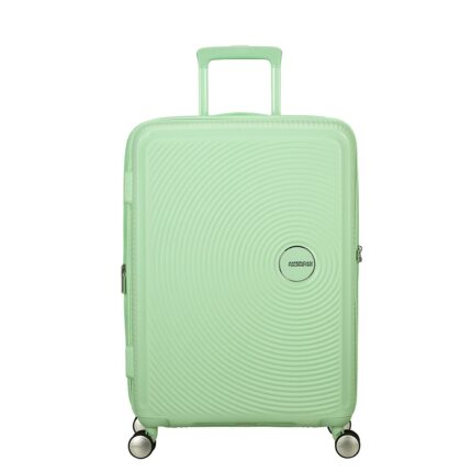 Groen American Tourister Soundbox Spinner 67 Expandable Pastel Green