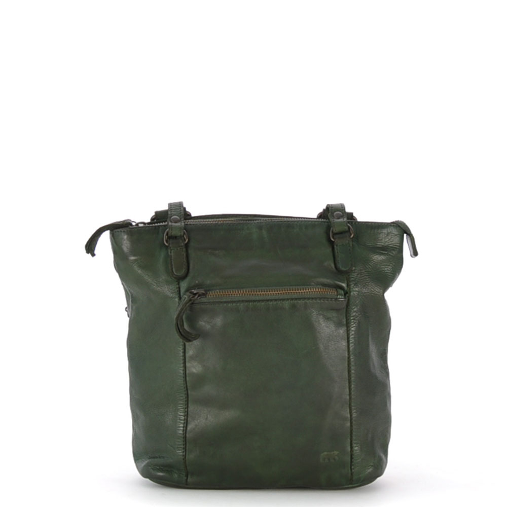 Groen-Bear-Design-Cow-Lavato-Sandy-Schouder-Rugtas-Groen