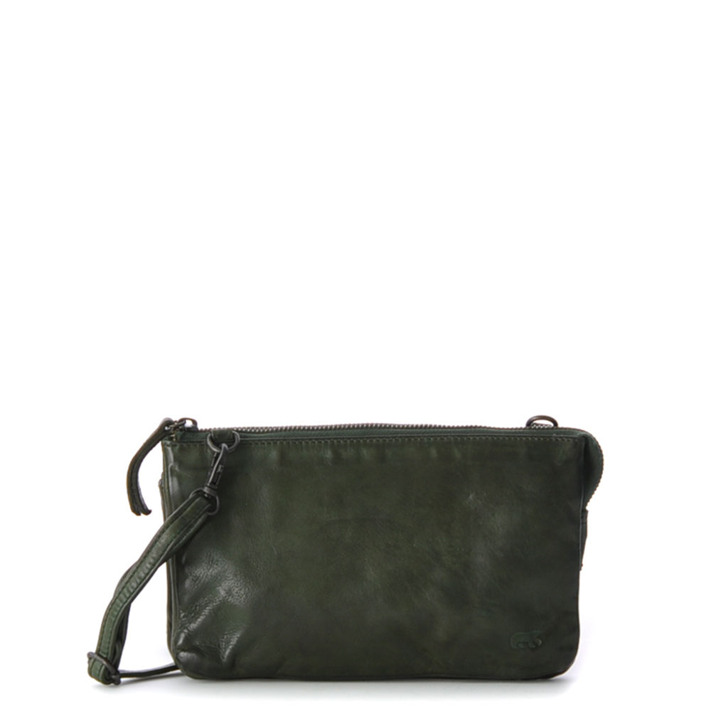 Groen-Bear-Design-Cow-Lavato-Schoudertas-Olive-Green