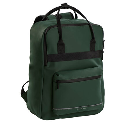 Groen Daniel Ray Birmingham Waterproof Rugtas 15.6" Donkergroen