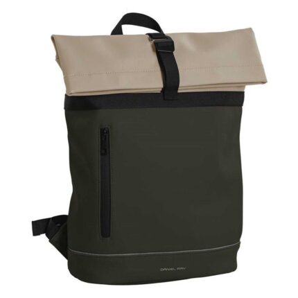 Groen Daniel Ray Rockhampton Rolltop Rugtas Waterproof PU Moss Groen