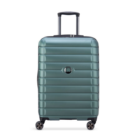 Groen Delsey Shadow 5.0 4 Wheel Medium Trolley 66 cm Expandable Green