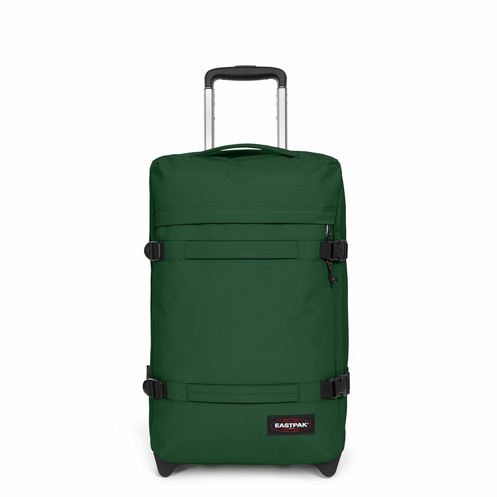 Groen-Eastpak-Transitaposr-S-TSA-Reistas-Bristle-Green