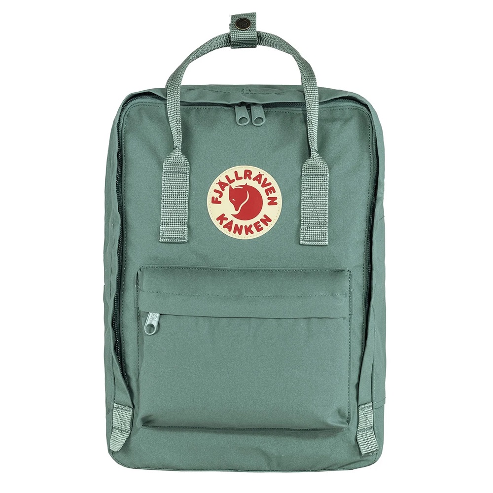 Groen-Fjallraven-Kanken-Laptop-13-Rugzak-Frost-Green