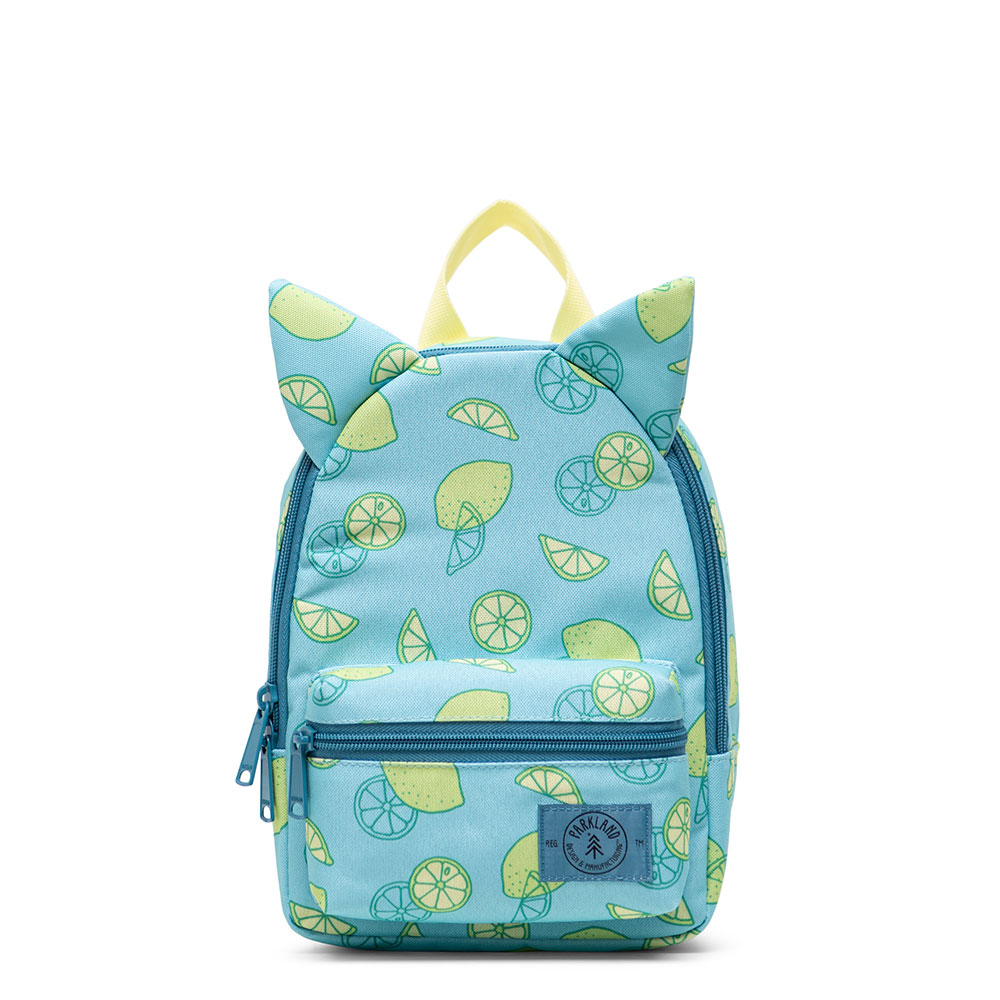 Groen-Parkland-Little-Monster-Kids-Backpack-Lime