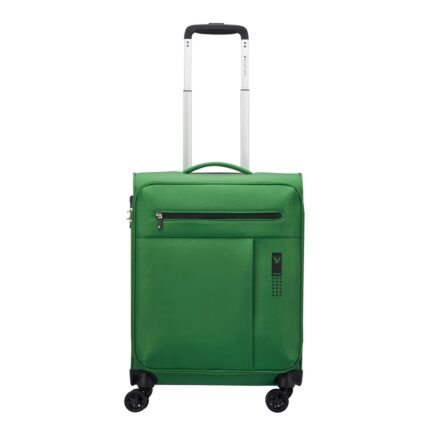 Groen Roncato Lite Soft Cabin Spinner 4 Wheel 55 cm Bright Green