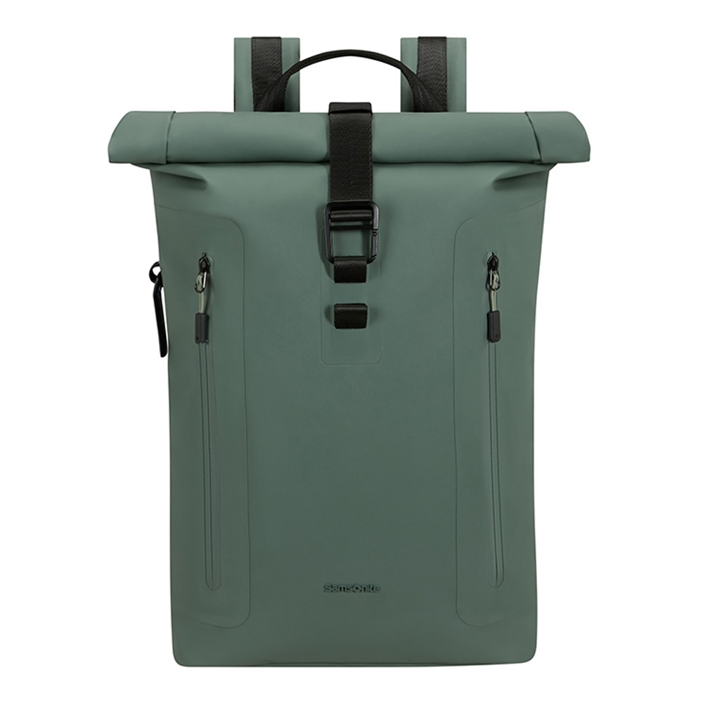 Groen-Samsonite-Coatify-Biz-Rolltop-Backpack-156-Green