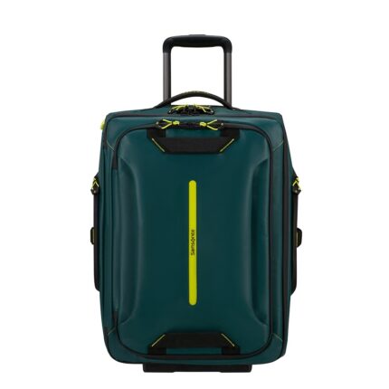 Groen Samsonite Ecodiver Duffle Wheels Backpack 55 Dark Teal/Lime