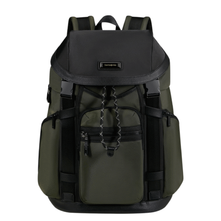 Groen Samsonite Relyon Laptop Backpack 15.6'' + Flap Green