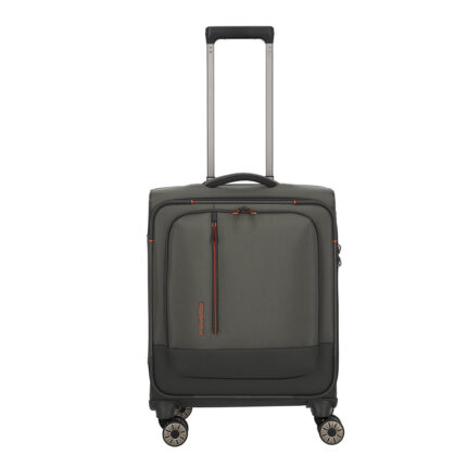 Groen Travelite Crosslite 5.0 4 Wiel Trolley S Dark Olive