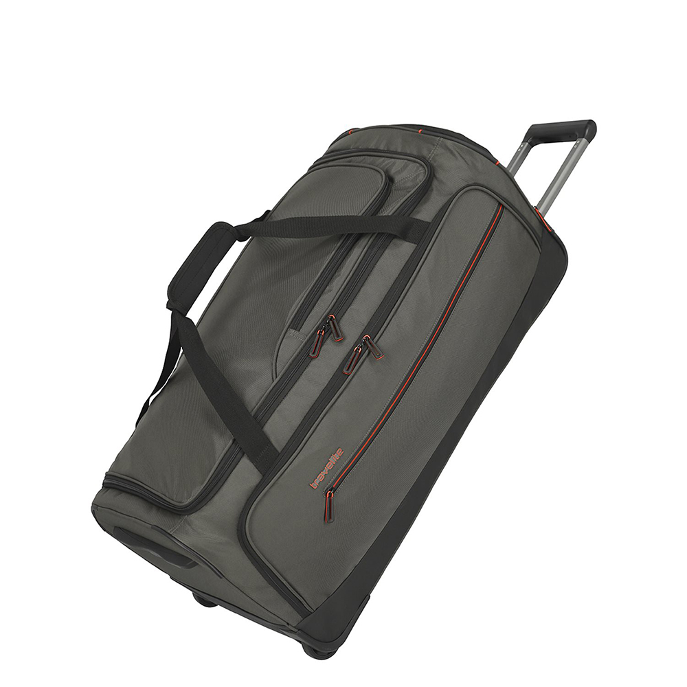 Groen-Travelite-Crosslite-5.0-Wheeled-Duffle-L-Dark-Olive