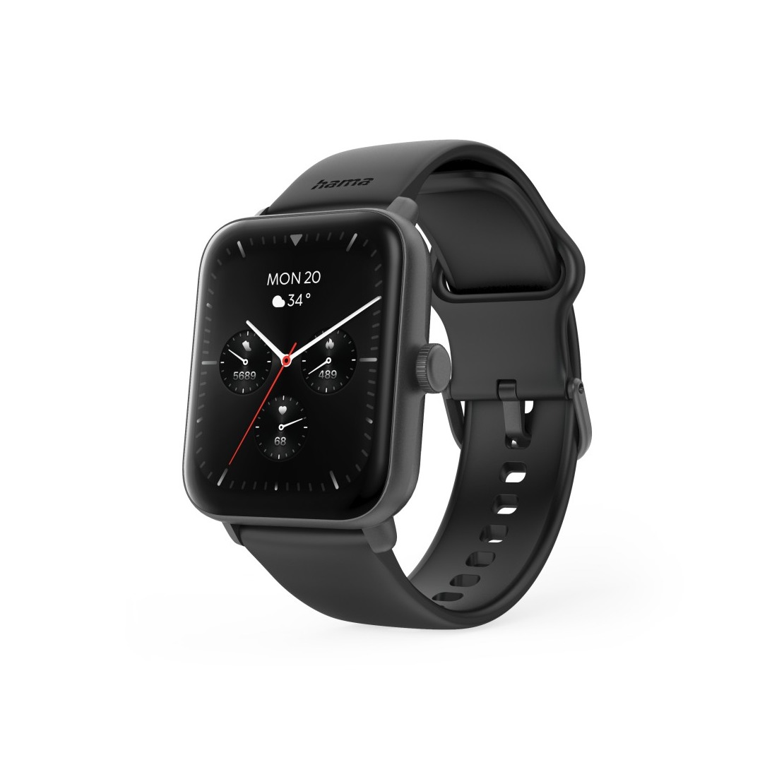 Hama-Smartwatch-6010-Smartwatch-Zwart