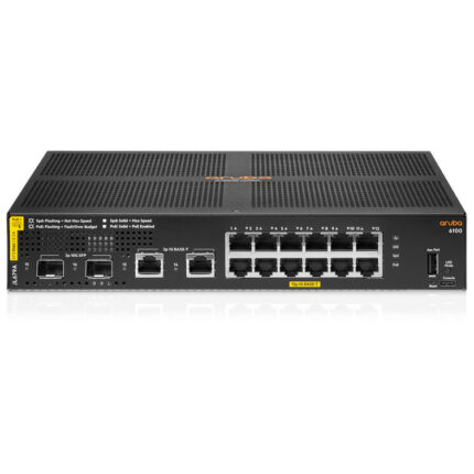 Hewlett Packard Enterprise Aruba CX 6100 12G CL4 PoE 2G/2SFP+ switch