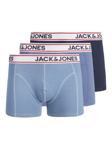 Jack & Jones Boxershorts JACJAKE Trunks 3-pack Vintage Blue / Navy-XXL