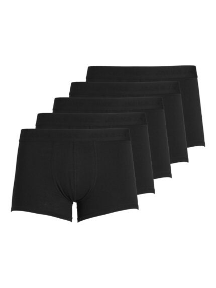 Jack & Jones Boxershorts JACTONE IN TONE Trunks 5-pack Zwart-XL