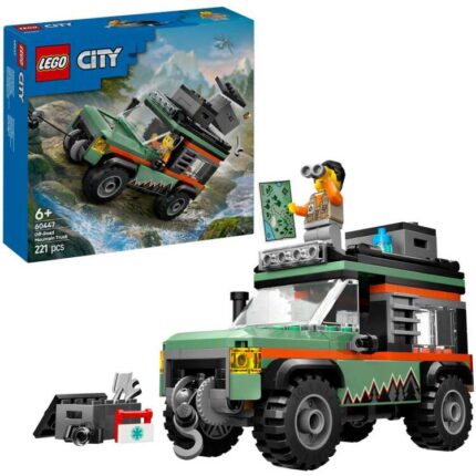 LEGO City - 4x4 terreinwagen voor in de bergen Constructiespeelgoed