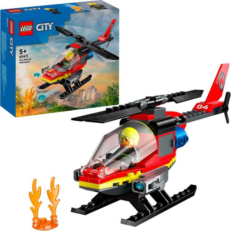 LEGO-City-Brandweerhelikopter-Constructiespeelgoed