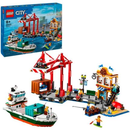 LEGO City - Haven met vrachtschip Constructiespeelgoed
