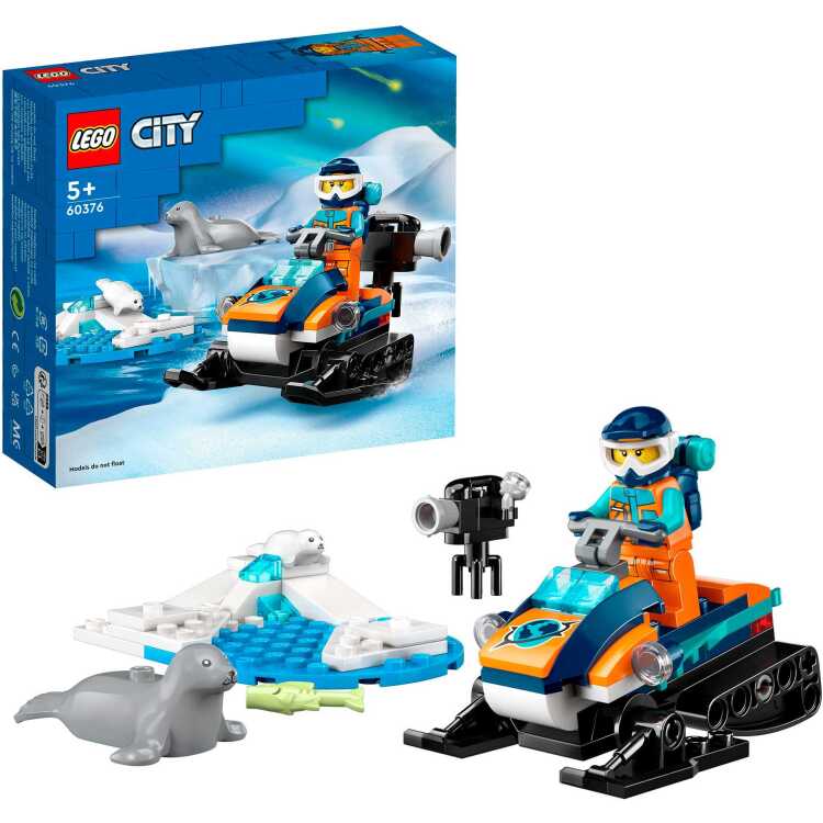 LEGO-City-Sneeuwscooter-voor-poolonderzoek-Constructiespeelgoed