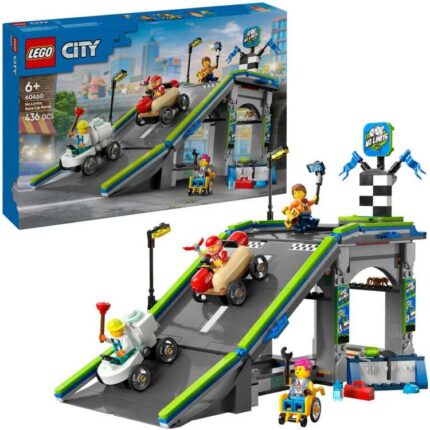 LEGO City - Snelle schans voor raceauto's Constructiespeelgoed