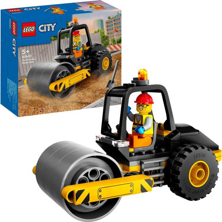 LEGO-City-Stoomwals-Constructiespeelgoed