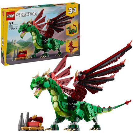 LEGO Creator 3-in-1 - Middeleeuwse draak Constructiespeelgoed