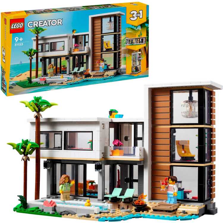 LEGO-Creator-3-in-1-Modern-huis-Constructiespeelgoed