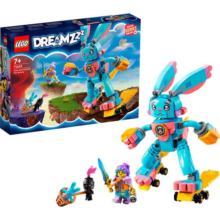 LEGO-DREAMZzz-Izzie-en-Bunchu-het-konijn-Constructiespeelgoed