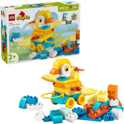 LEGO DUPLO - 3-in-1 dieren op wielen Constructiespeelgoed