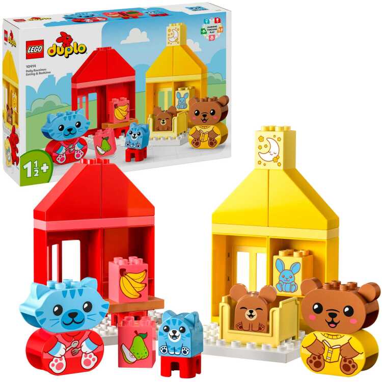LEGO-DUPLO-Dagelijkse-gewoontes-Eten-en-slapen-Constructiespeelgoed