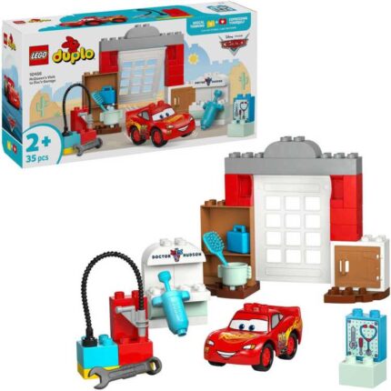 LEGO DUPLO - McQueens bezoek aan Docs garage Constructiespeelgoed