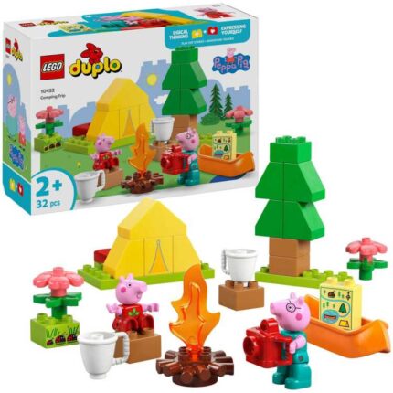 LEGO DUPLO - Peppa Big Kampeertrip Constructiespeelgoed