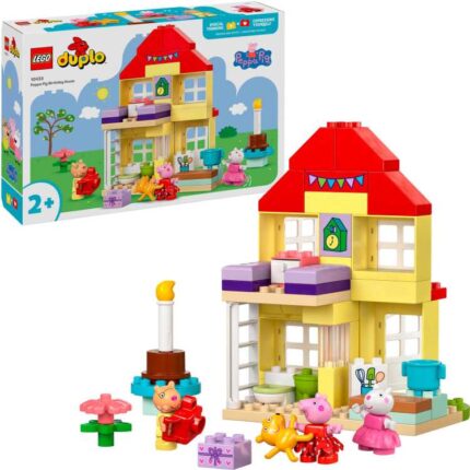 LEGO DUPLO - Peppa Big verjaardagshuis Constructiespeelgoed